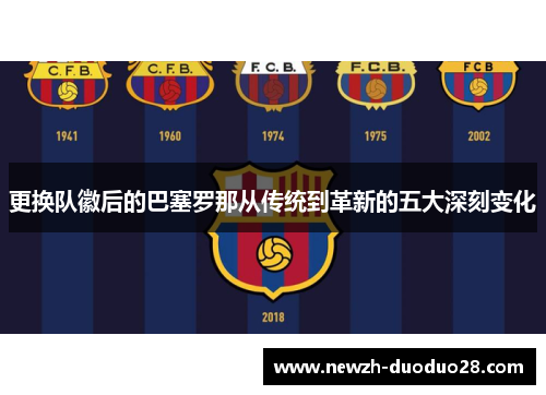 更换队徽后的巴塞罗那从传统到革新的五大深刻变化 更换队徽后的巴塞罗那从传统到革新的五大深刻变化